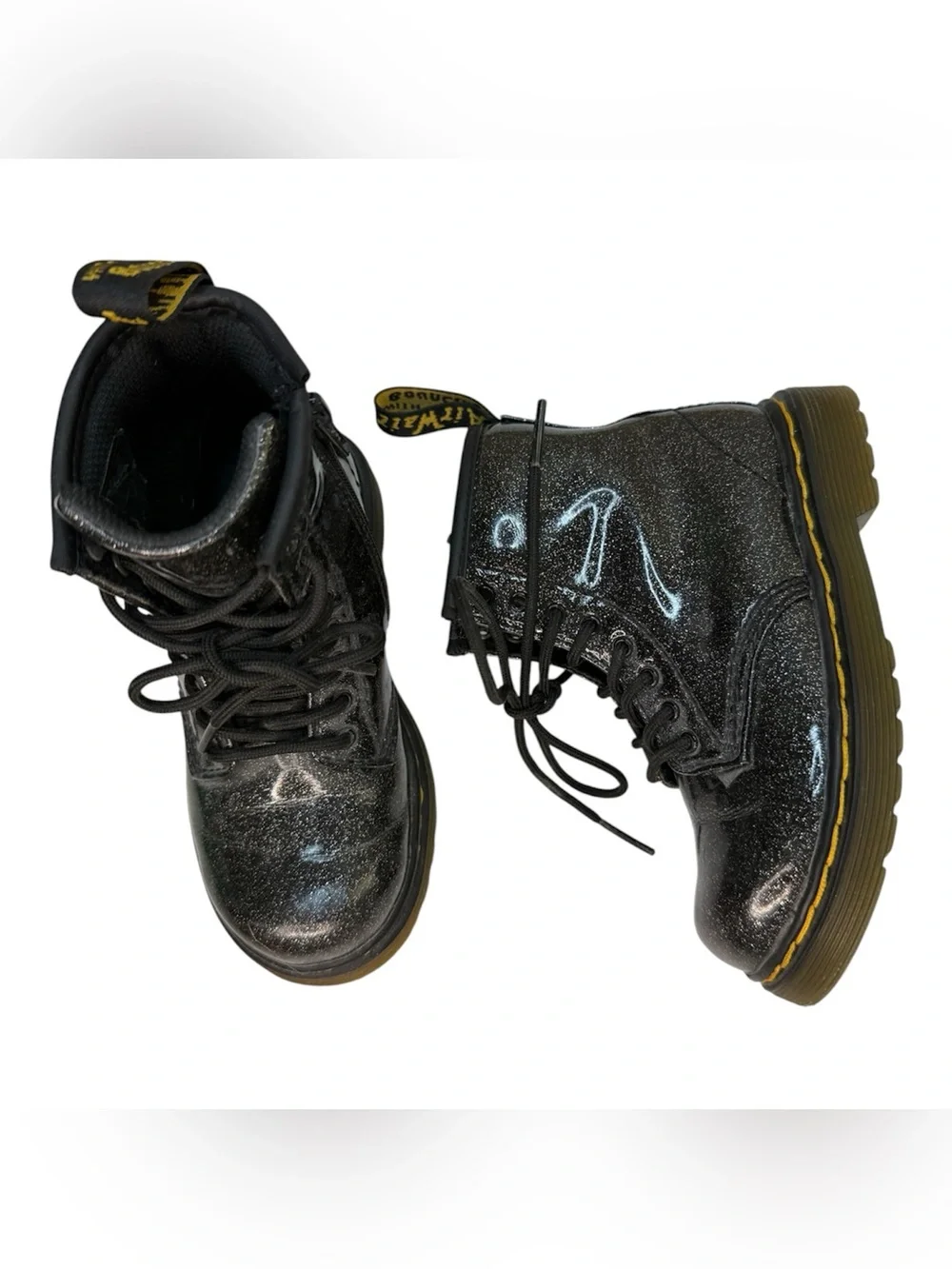 Dr Martens 1460 Sparkle Boot Kids 9